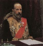 Ilya Repin, Portrait of Sergei witte